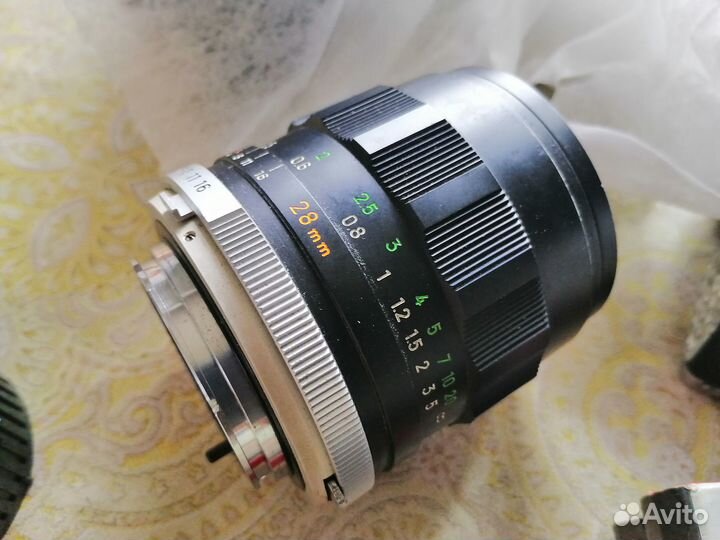 Объектив minolta Rokkor 28mm2.5