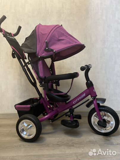 Детский трехколесный велосипед city ride