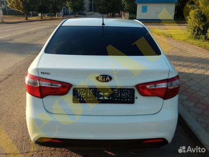 Бампер задний Kia Rio 3 2011+ Белый