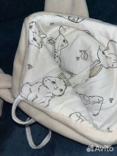 Шапка с ушками для малыша