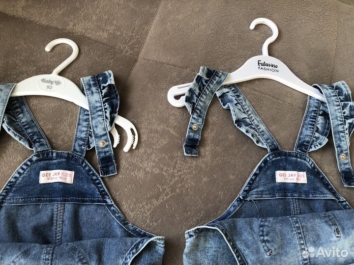 Джинсовый сарафан для девочки