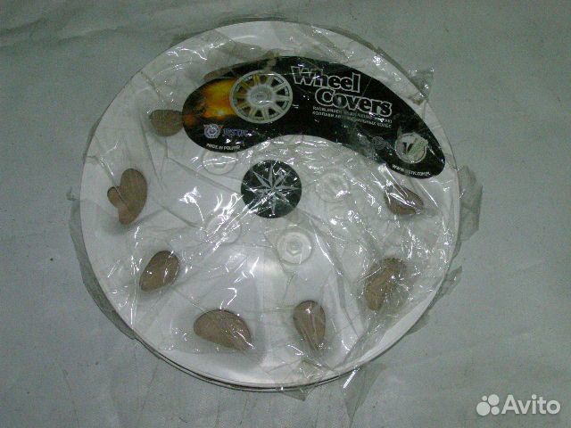 Колпак колеса R16 Меркурий задний белый 2 шт