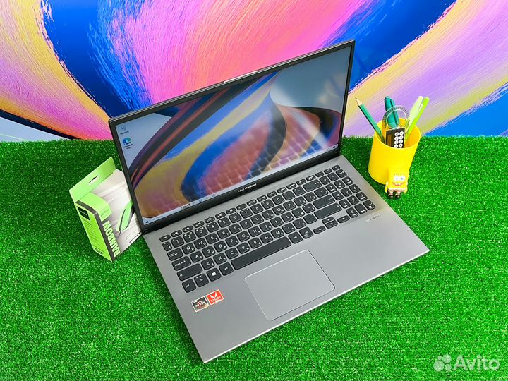 Компактный ноутбук для работы Asus / AMD Razen