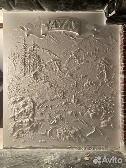 Барельеф, роспись стен, декоративная штукатурка