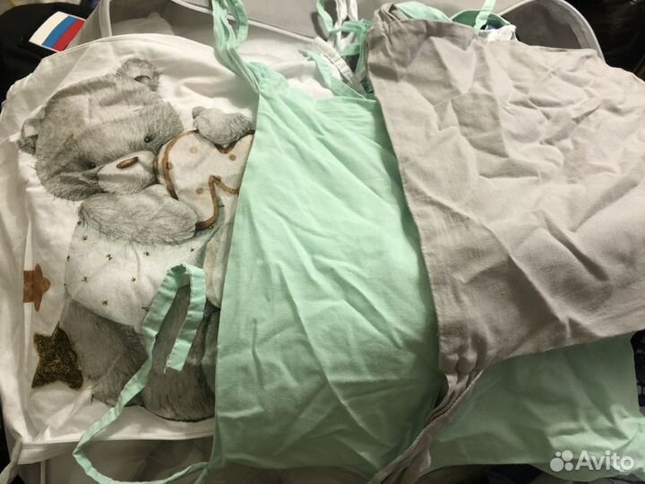 Бортики в детскую кроватку