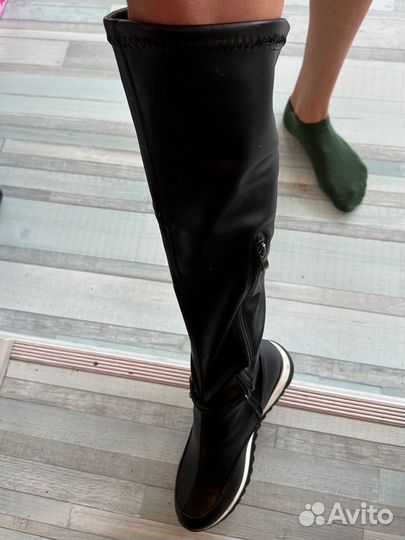 Сапоги ботфорты