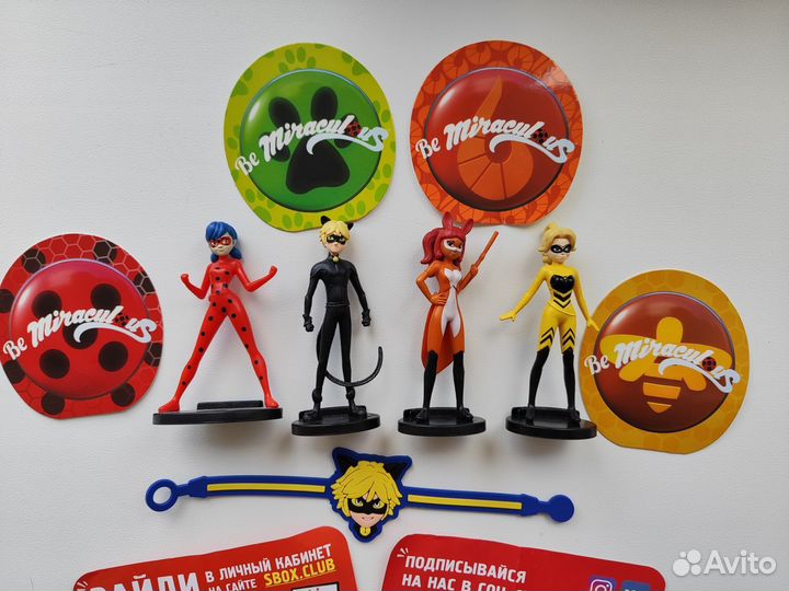 Фигурки Леди Баг из свит бокса