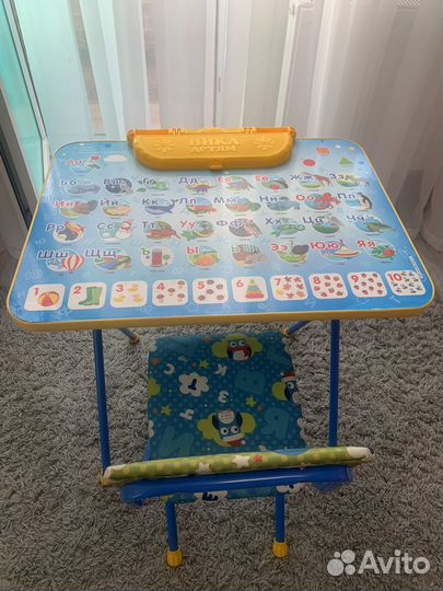 Детский стол и стул ника