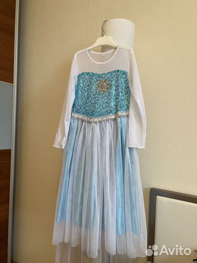 Платье Эльзы 110-120