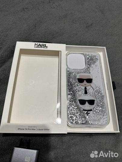 Чехол на iPhone 14 pro max karl lagerfeld