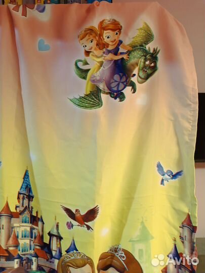 Шторы в детскую с Софией