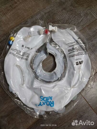Круг для купания младенцев на шею roxy-kids