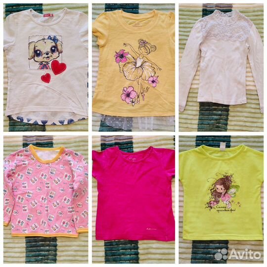 Вещи пакетом на девочку 98-104