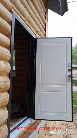 Толстая входная дверь с отличной шумоизоляцией