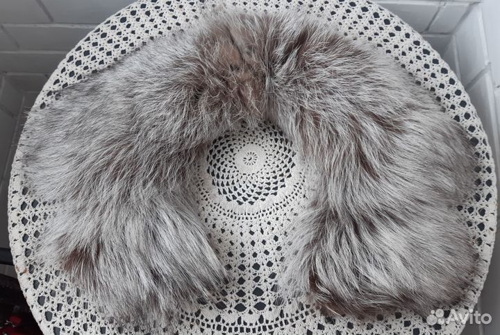 Воротник из чернобурки