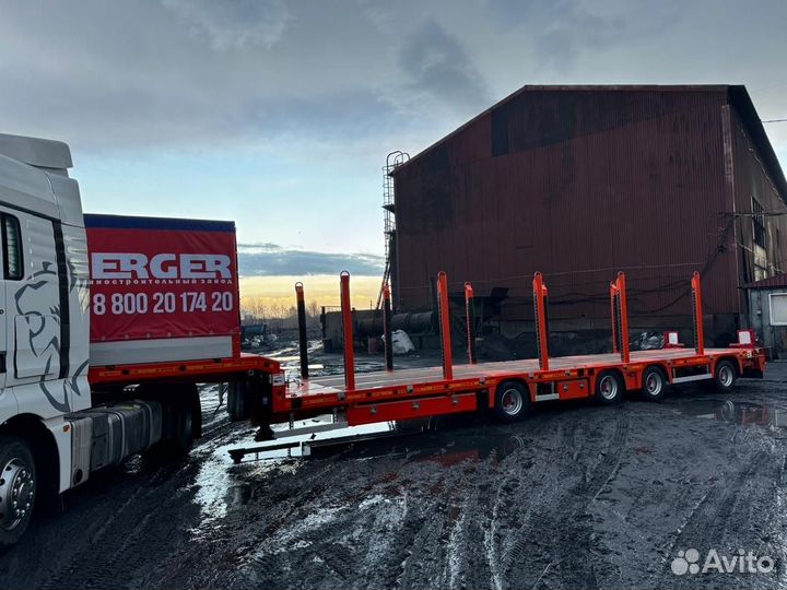 Полуприцеп трал (тяжеловоз) Berger 9854, 2024