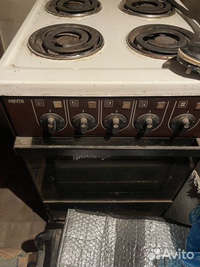 Электроплита с духовкой бу мечта