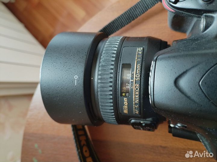 Зеркальный фотоаппарат nikon d3200 kit + 50мм1.4