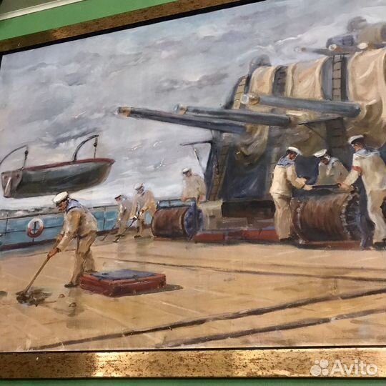 Картина Линкор Соцреализм ва Власов