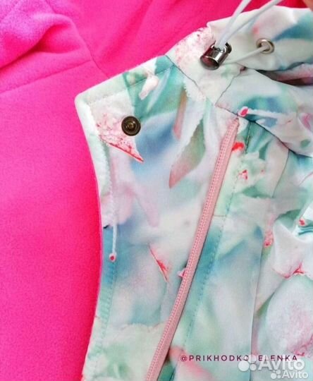 Конверт на выписку для девочки демисезонный