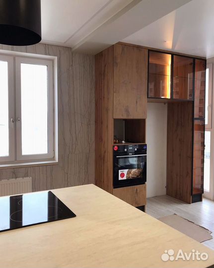 Кухонный гарнитур кухни на заказ замер изготовлени