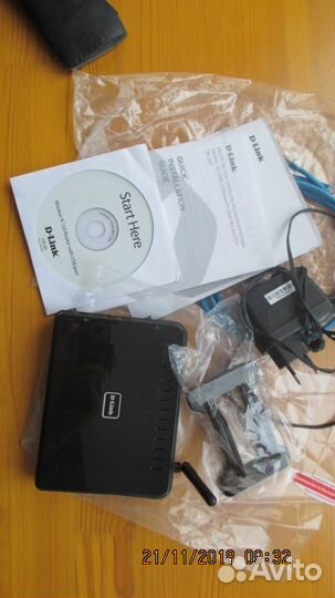Роутер c Wi-Fi D-Link DIR-320