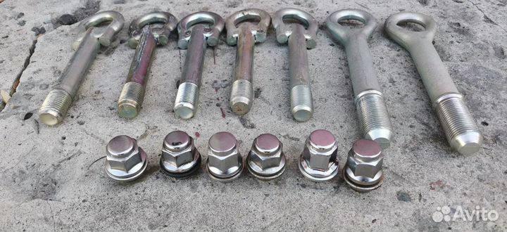 Колесные гайки с шайбами