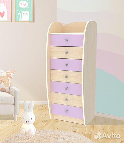 Комод Высокий Малыш. Новый. Все цвета
