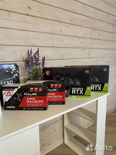 Видеокарты AMD Radeon RX 6600 XT