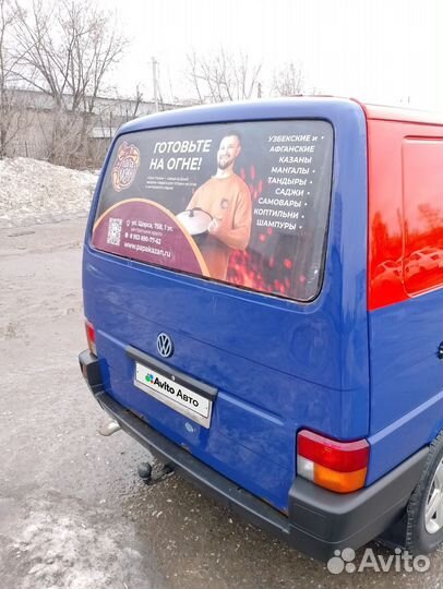Volkswagen Transporter 2.4 МТ, 1995, 335 000 км