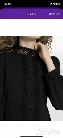 Черное платье