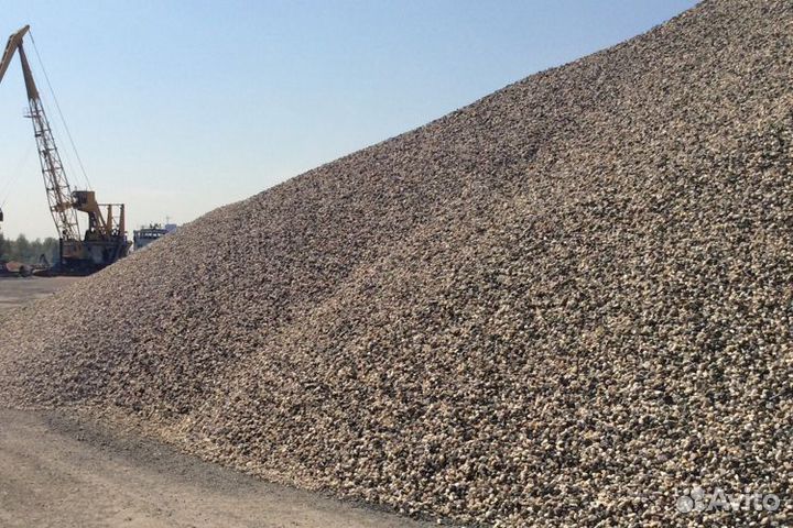 Доставка Щебень, песок, чернозём