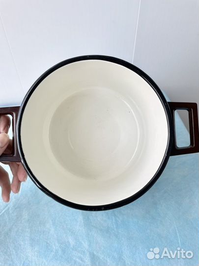 Кастрюля эмалированная эстетичная 4л., 2,7 л., 7л