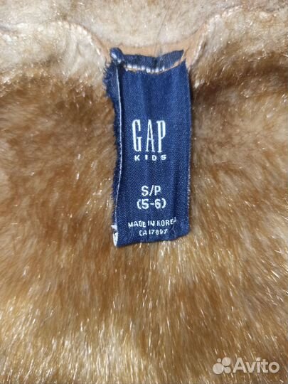 Дублёнка для девочки 5-6 лет