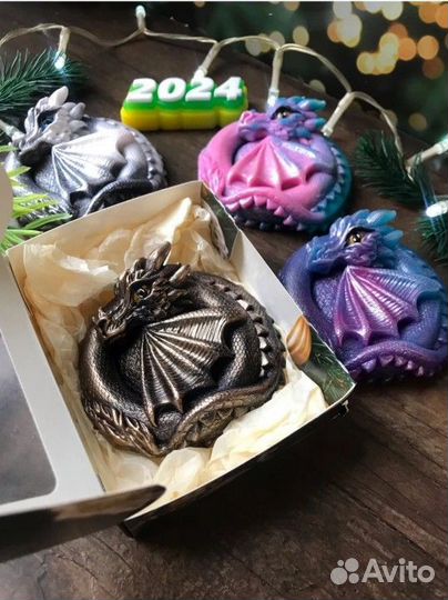 Мыло ручной работы символ 2024 года доакончик