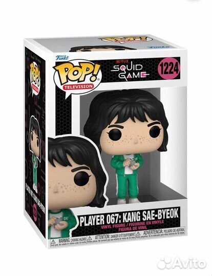 Коллекционная фигурка funko pop игра в кальмара