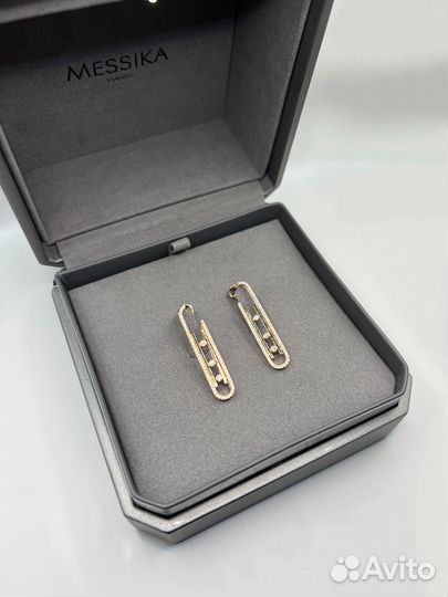 Серьги Messika Boucles D'Oreilles Move 10th PM 108