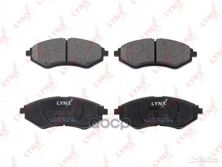 Колодки тормозные дисковые перед BD1803 LYN