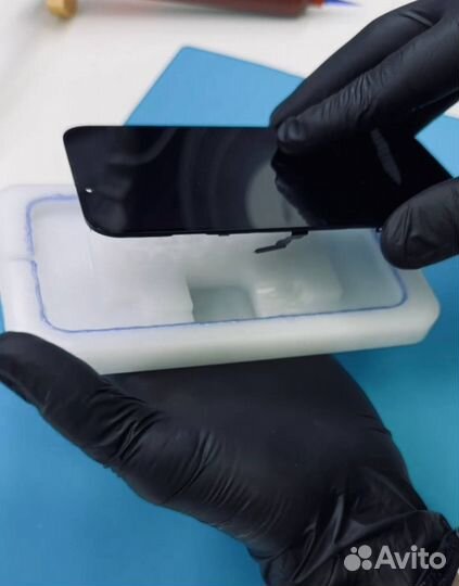 Полировка дисплея iPhone