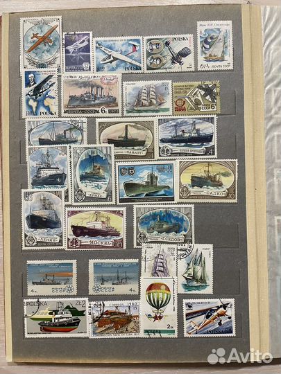 Альбом с марками СССР