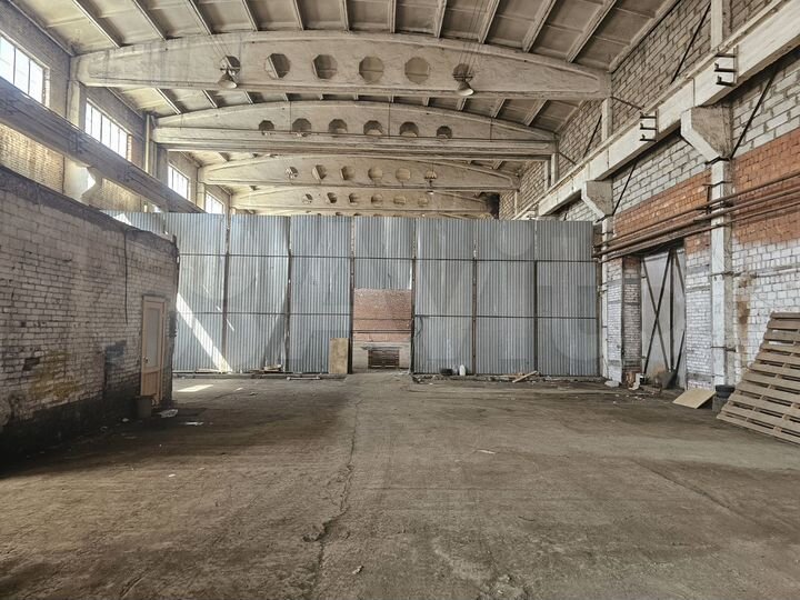 Производство, 1580 м², кран-балка