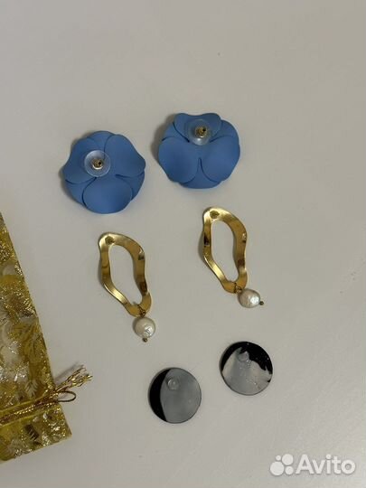 Серьги набор