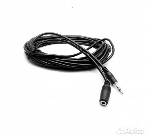 Новый удлинитель aux 3,5mm 5 метров