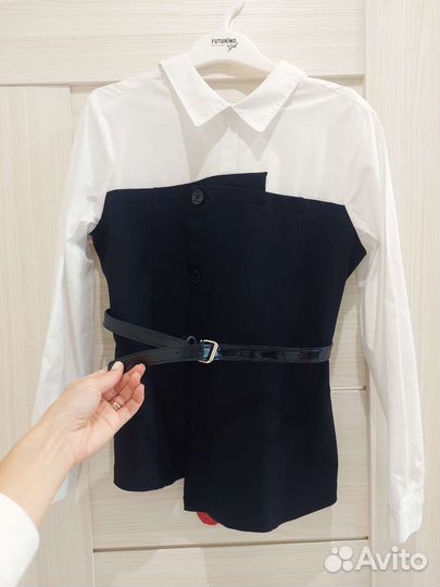 Блузка школьная 152