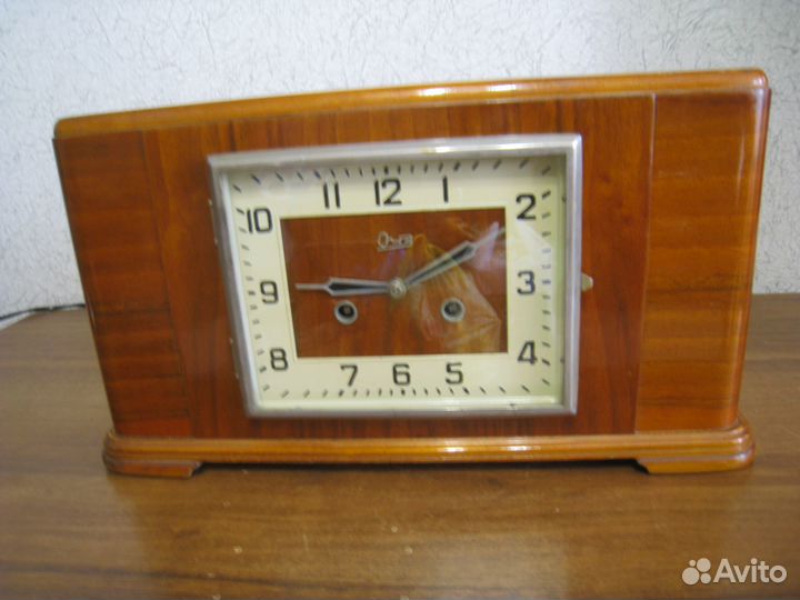 Часы настольные каминные буфетные очз с боем 60 г