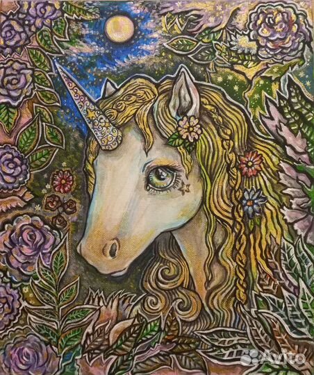 Картина Единорог