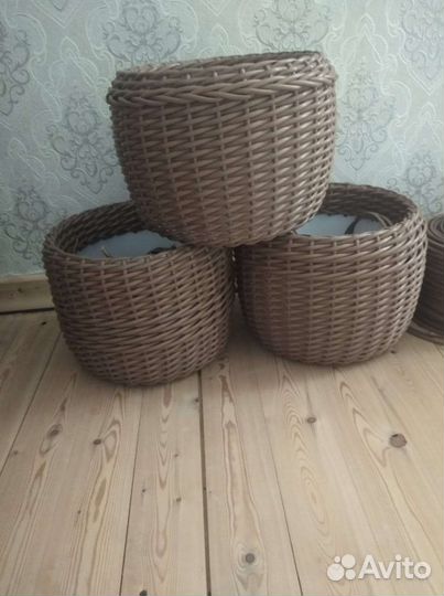 Корзина плетеная