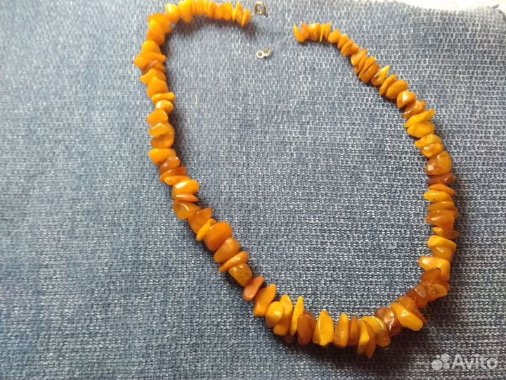 Янтарные бусы СССР