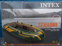 Надувная лодка Intex Seahawk 3\Новая