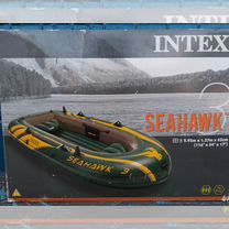 Надувная лодка Intex Seahawk 3\Новая